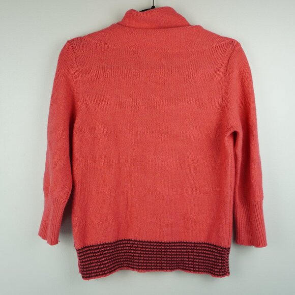 Patagonia Lambswool‎ Blend Pink Pullover Cowl Neck Sweater Size Small - Picture 6 of 8